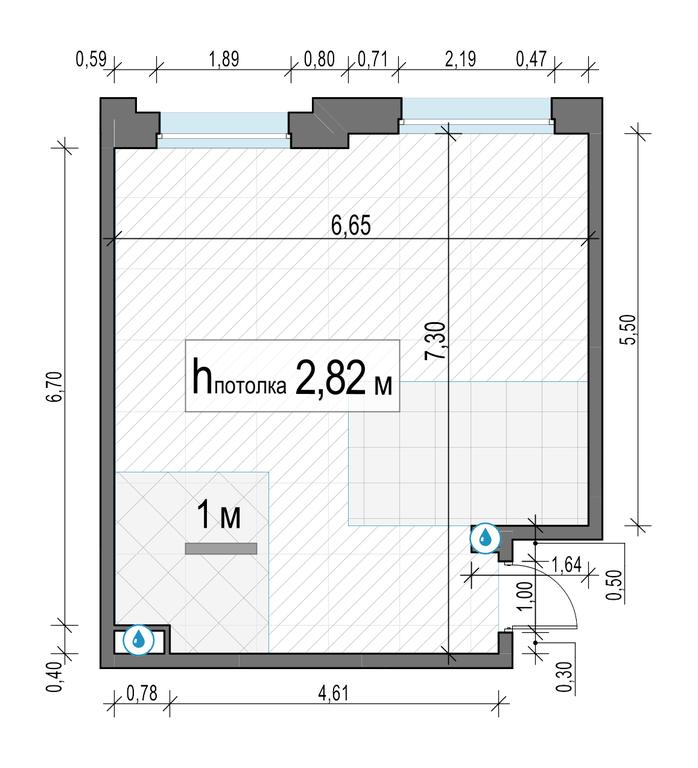 1-BD Apartment Sale, 42.4 sq. m. at Belyi Grad, Tsentralnaya Street, 1, Mytischi, Moscow Region, Russia #2 1-BD Apartment Sale, 42.4 sq. m. at Belyi Grad, Tsentralnaya Street, 1, Mytischi, Moscow Region, Russia #2