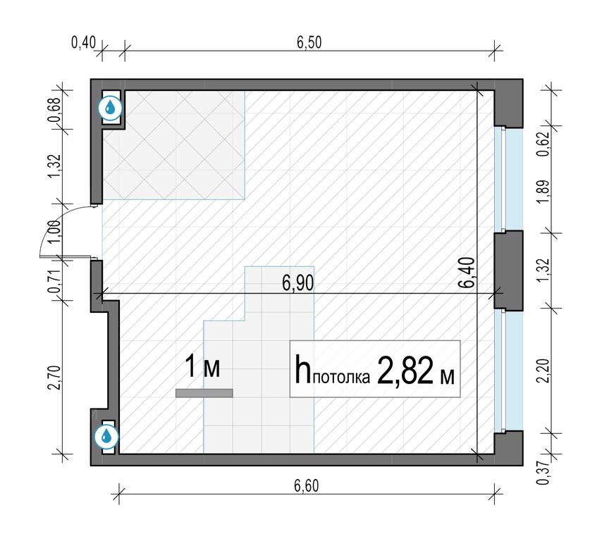 1-BD Apartment Sale, 41.9 sq. m. at Belyi Grad, Tsentralnaya Street, 1, Mytischi, Moscow Region, Russia #2 1-BD Apartment Sale, 41.9 sq. m. at Belyi Grad, Tsentralnaya Street, 1, Mytischi, Moscow Region, Russia #2