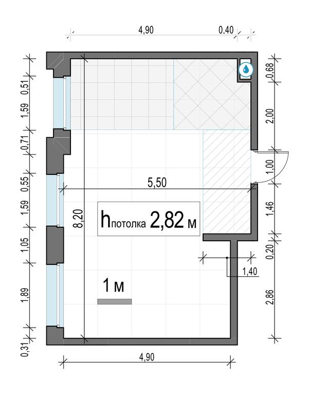 1-BD Apartment Sale, 41.5平方米 at Belyi Grad, Tsentralnaya Street, 1, Mytischi, Moscow Region, Russia #2 1-BD Apartment Sale, 41.5平方米 at Belyi Grad, Tsentralnaya Street, 1, Mytischi, Moscow Region, Russia #2