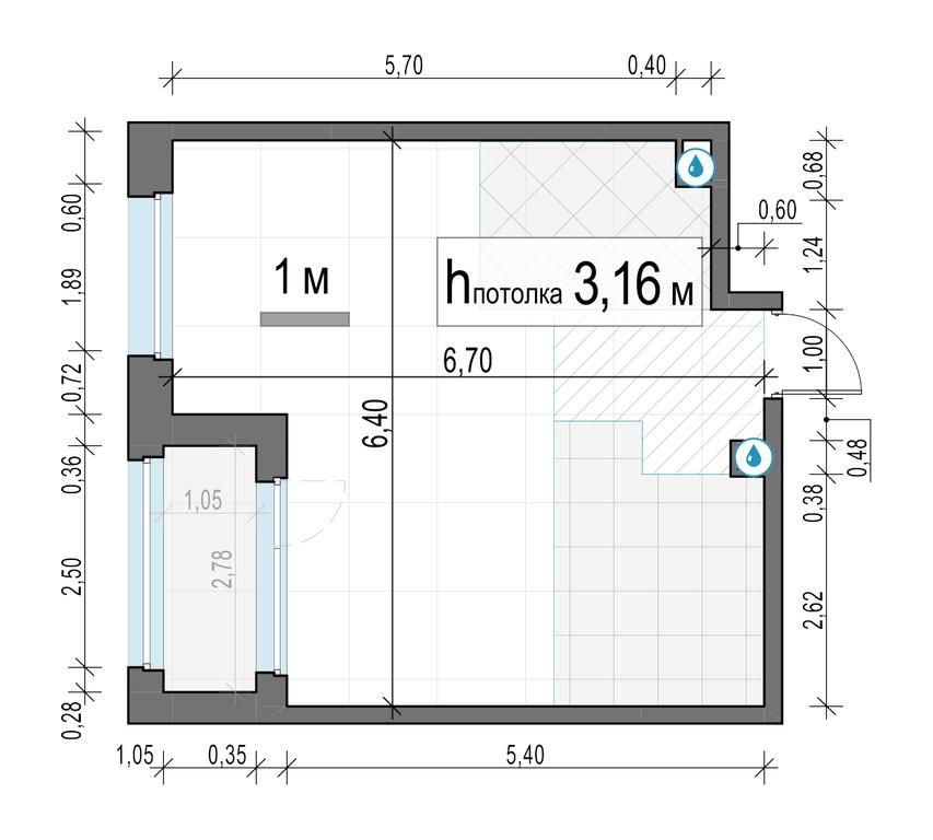 Продажа 1-комн. квартиры, 37,8 м² в ЖК «Белый Grad», Центральная улица, 1, Мытищи, Московская область, Россия #2