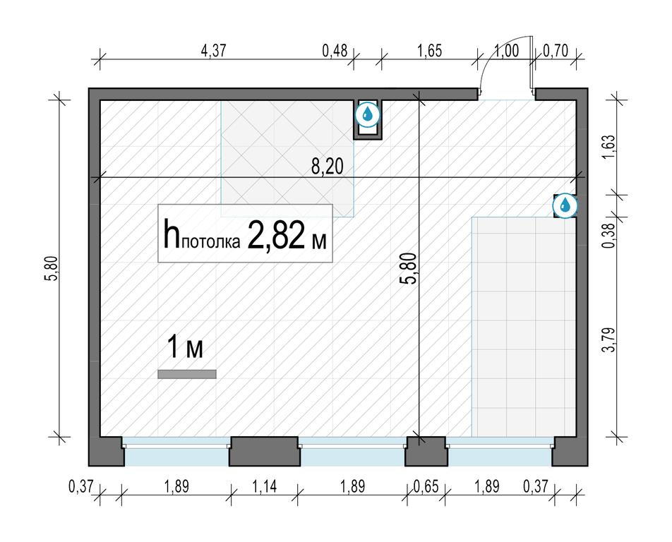1-BD Apartment Sale, 45.7平方米 at Belyi Grad, Tsentralnaya Street, 1, Mytischi, Moscow Region, Russia #2 1-BD Apartment Sale, 45.7平方米 at Belyi Grad, Tsentralnaya Street, 1, Mytischi, Moscow Region, Russia #2