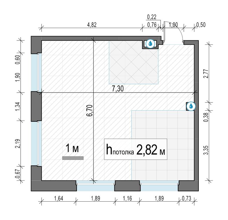 2-BD Apartment Sale, 46.7平方米 at Belyi Grad, Tsentralnaya Street, 1, Mytischi, Moscow Region, Russia #2 2-BD Apartment Sale, 46.7平方米 at Belyi Grad, Tsentralnaya Street, 1, Mytischi, Moscow Region, Russia #2