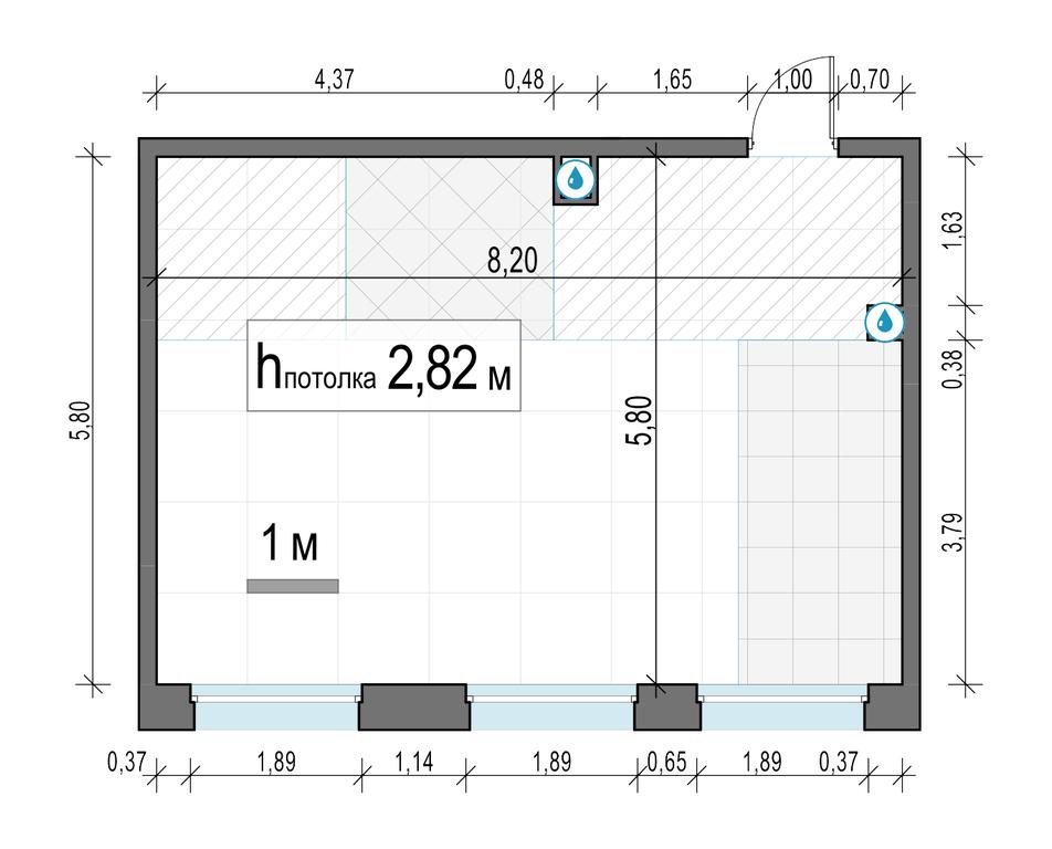 1-BD Apartment Sale, 45.8平方米 at Belyi Grad, Tsentralnaya Street, 1, Mytischi, Moscow Region, Russia #2 1-BD Apartment Sale, 45.8平方米 at Belyi Grad, Tsentralnaya Street, 1, Mytischi, Moscow Region, Russia #2