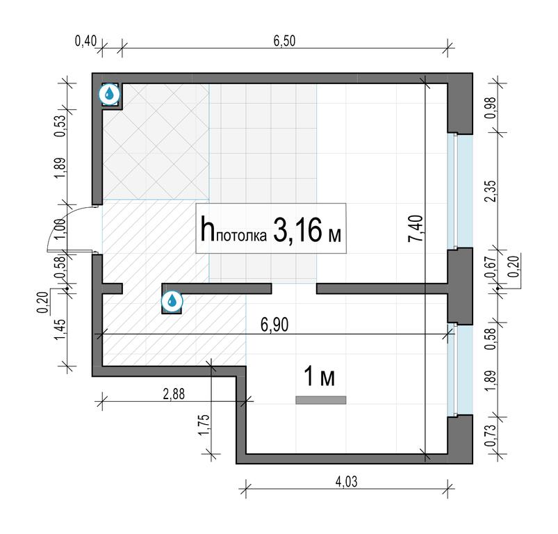 1-BD Apartment Sale, 43.8平方米 at Belyi Grad, Tsentralnaya Street, 1, Mytischi, Moscow Region, Russia #2 1-BD Apartment Sale, 43.8平方米 at Belyi Grad, Tsentralnaya Street, 1, Mytischi, Moscow Region, Russia #2