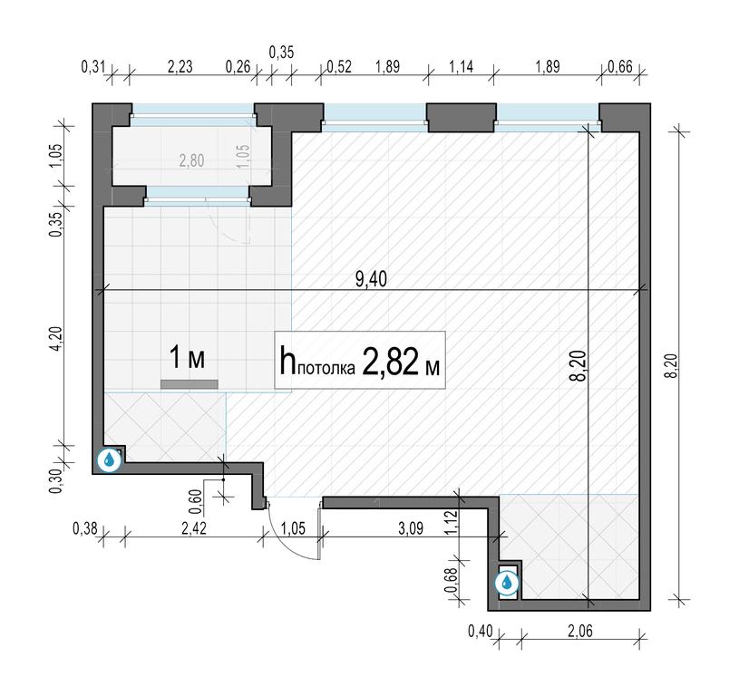 2-BD Apartment Sale, 57.9平方米 at Belyi Grad, Tsentralnaya Street, 1, Mytischi, Moscow Region, Russia #2 2-BD Apartment Sale, 57.9平方米 at Belyi Grad, Tsentralnaya Street, 1, Mytischi, Moscow Region, Russia #2
