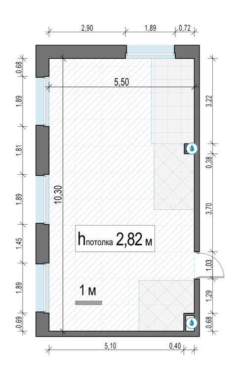 2-BD Apartment Sale, 54.4平方米 at Belyi Grad, Tsentralnaya Street, 1, Mytischi, Moscow Region, Russia #2 2-BD Apartment Sale, 54.4平方米 at Belyi Grad, Tsentralnaya Street, 1, Mytischi, Moscow Region, Russia #2