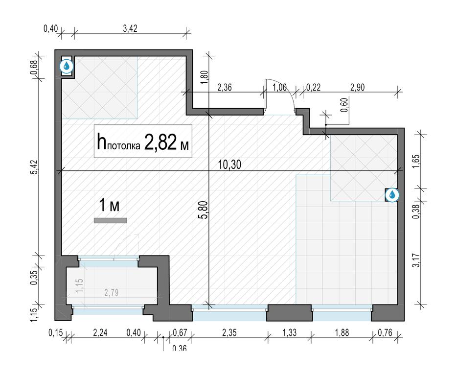 2-BD Apartment Sale, 59平方米 at Belyi Grad, Tsentralnaya Street, 1, Mytischi, Moscow Region, Russia #2 2-BD Apartment Sale, 59平方米 at Belyi Grad, Tsentralnaya Street, 1, Mytischi, Moscow Region, Russia #2