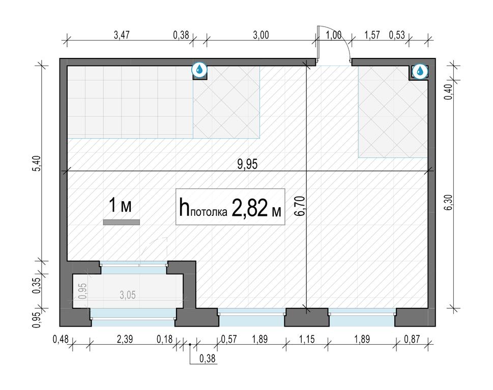2-BD Apartment Sale, 59.9平方米 at Belyi Grad, Tsentralnaya Street, 1, Mytischi, Moscow Region, Russia #2 2-BD Apartment Sale, 59.9平方米 at Belyi Grad, Tsentralnaya Street, 1, Mytischi, Moscow Region, Russia #2