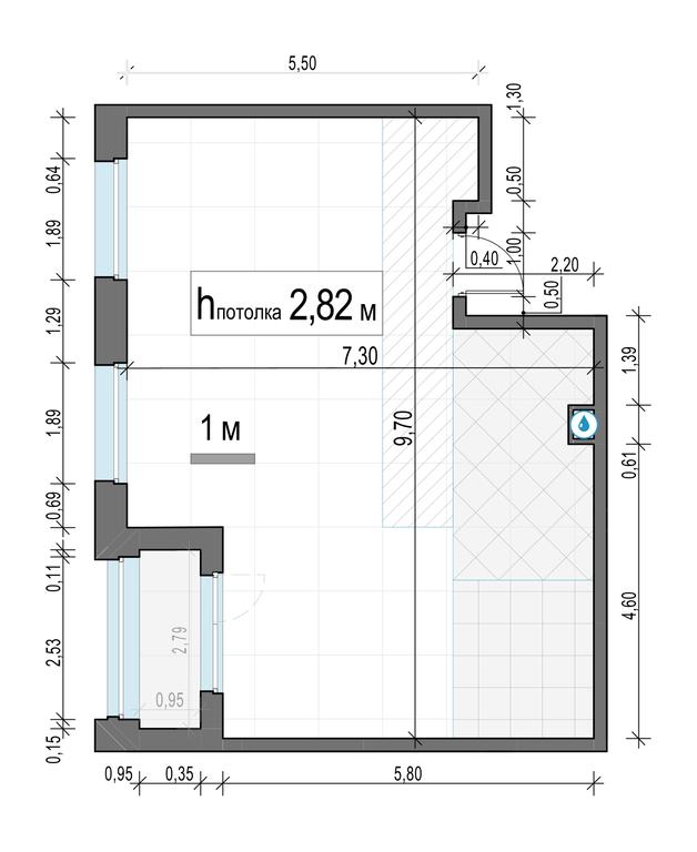 2-BD Apartment Sale, 58.6平方米 at Belyi Grad, Tsentralnaya Street, 1, Mytischi, Moscow Region, Russia #2 2-BD Apartment Sale, 58.6平方米 at Belyi Grad, Tsentralnaya Street, 1, Mytischi, Moscow Region, Russia #2