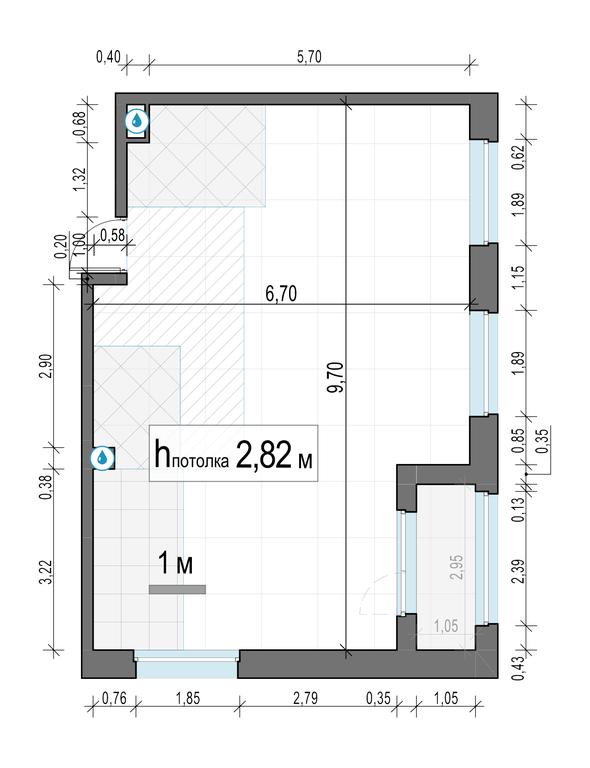 2-BD Apartment Sale, 58.5平方米 at Belyi Grad, Tsentralnaya Street, 1, Mytischi, Moscow Region, Russia #2 2-BD Apartment Sale, 58.5平方米 at Belyi Grad, Tsentralnaya Street, 1, Mytischi, Moscow Region, Russia #2