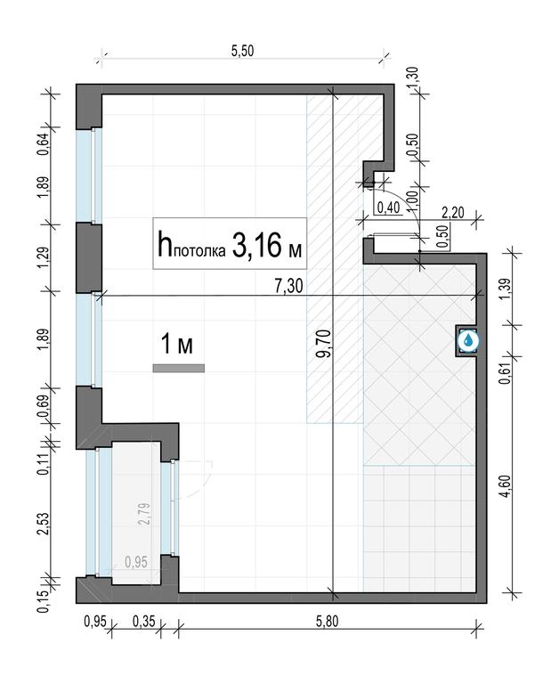 2-BD Apartment Sale, 58.6平方米 at Belyi Grad, Tsentralnaya Street, 1, Mytischi, Moscow Region, Russia #2 2-BD Apartment Sale, 58.6平方米 at Belyi Grad, Tsentralnaya Street, 1, Mytischi, Moscow Region, Russia #2