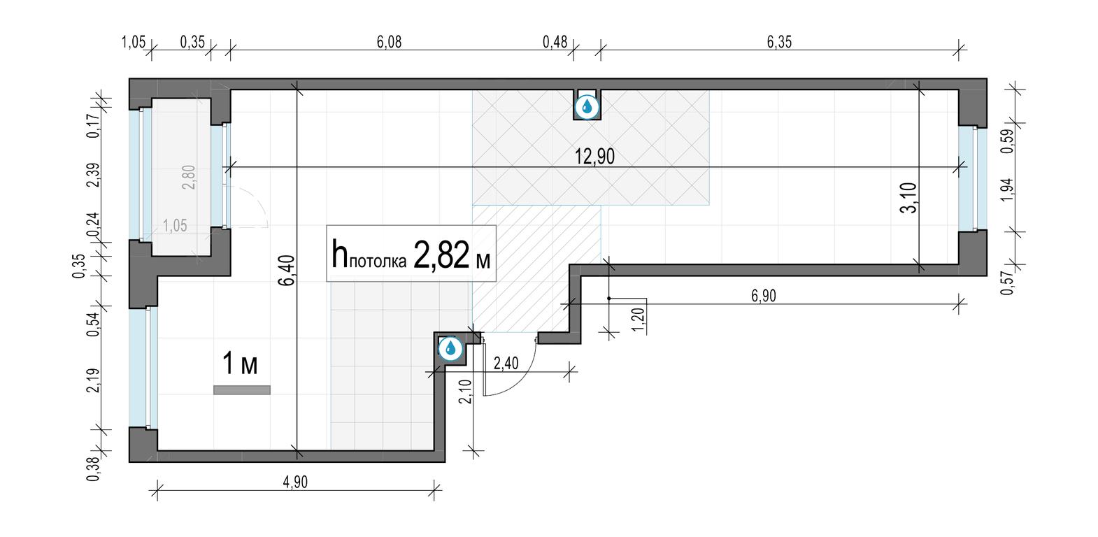 2-BD Apartment Sale, 58.8平方米 at Belyi Grad, Tsentralnaya Street, 1, Mytischi, Moscow Region, Russia #2 2-BD Apartment Sale, 58.8平方米 at Belyi Grad, Tsentralnaya Street, 1, Mytischi, Moscow Region, Russia #2