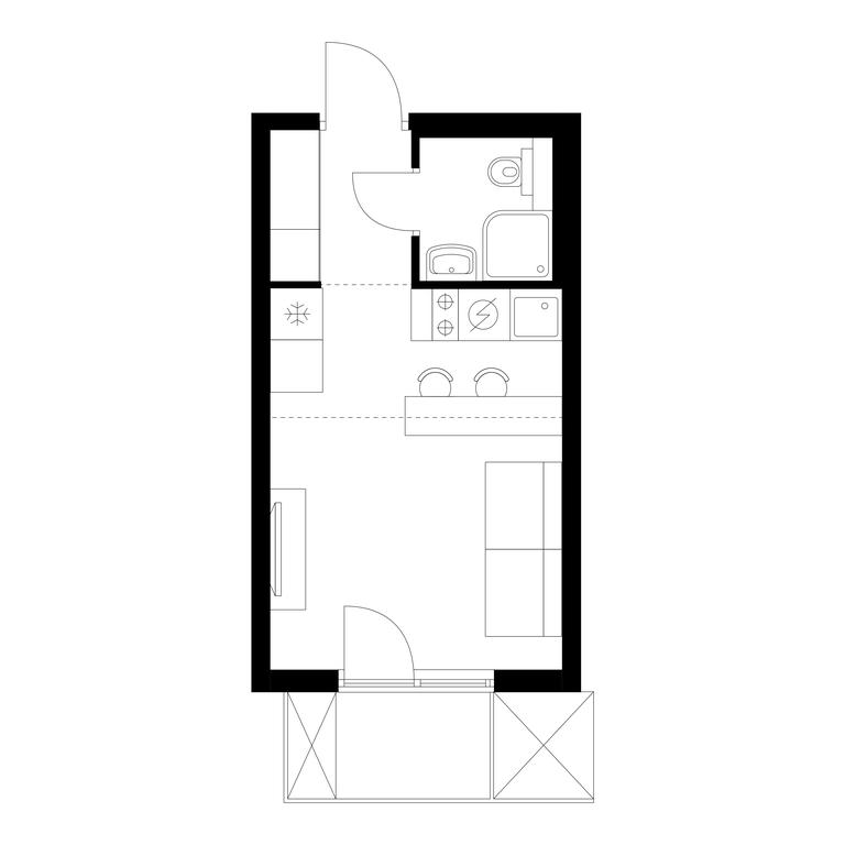 Apartment Sale, 20.6 sq. m. at Nikolskie Luga, Varshavskoye Highway, вл266с1, Moscow, Russia #1 Apartment Sale, 20.6 sq. m. at Nikolskie Luga, Varshavskoye Highway, вл266с1, Moscow, Russia #1