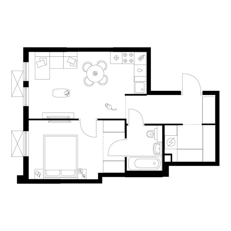 1-BD Apartment Sale, 42.4 sq. m. at Zelionyi Park, 687-y proyezd, 15с2, Zelenograd, Moscow, Russia #1 1-BD Apartment Sale, 42.4 sq. m. at Zelionyi Park, 687-y proyezd, 15с2, Zelenograd, Moscow, Russia #1