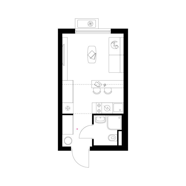 Apartment Sale, 19.9 sq. m. at Belaya Dacha Park, mikrorayon Parkovy, 1, Kotelniki, Moscow Region, Russia #2