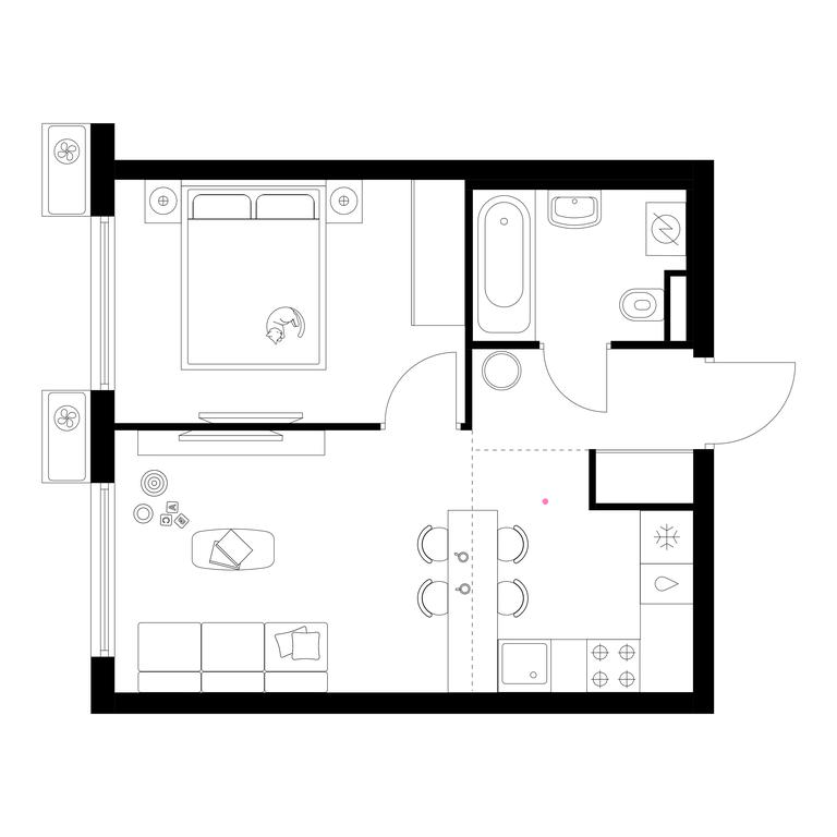 1-BD Apartment Sale, 36.1 sq. m. at Belaya Dacha Park, mikrorayon Parkovy, 1, Kotelniki, Moscow Region, Russia #1 1-BD Apartment Sale, 36.1 sq. m. at Belaya Dacha Park, mikrorayon Parkovy, 1, Kotelniki, Moscow Region, Russia #1