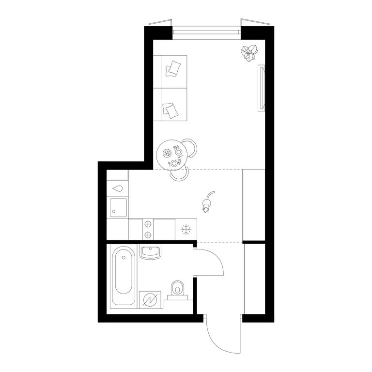 Apartment Sale, 24.1 sq. m. at Plehanova 11, Plekhanova Street, 13с6, Moscow, Russia #2 Apartment Sale, 24.1 sq. m. at Plehanova 11, Plekhanova Street, 13с6, Moscow, Russia #2