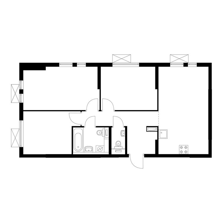 3-BD Apartment Sale, 67.8 sq. m. at Kuzminskiy Les, mikrorayon Belaya Dacha, 25, Kotelniki, Moscow Region, Russia #1 3-BD Apartment Sale, 67.8 sq. m. at Kuzminskiy Les, mikrorayon Belaya Dacha, 25, Kotelniki, Moscow Region, Russia #1