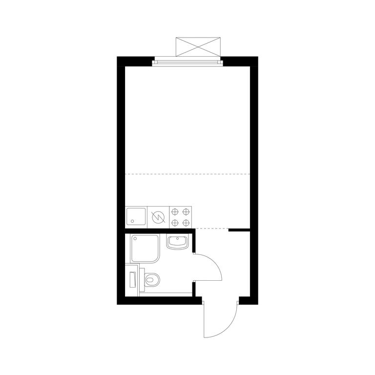 Apartment Sale, 20.08平方米 at Pervyi Dubrovskiy, Novoostapovskaya Street, 1с4, Moscow, Russia #1 Apartment Sale, 20.08平方米 at Pervyi Dubrovskiy, Novoostapovskaya Street, 1с4, Moscow, Russia #1
