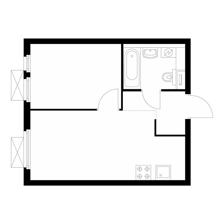 1-BD Apartment Sale, 31.7 sq. m. at Kuzminskiy Les, mikrorayon Belaya Dacha, 25, Kotelniki, Moscow Region, Russia #1 1-BD Apartment Sale, 31.7 sq. m. at Kuzminskiy Les, mikrorayon Belaya Dacha, 25, Kotelniki, Moscow Region, Russia #1