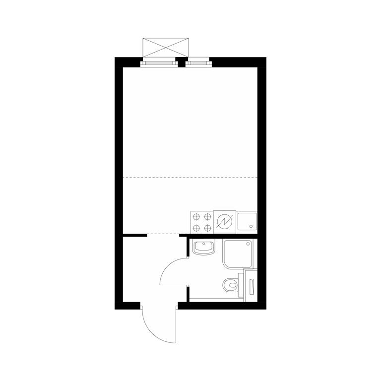 Apartment Sale, 20.9 sq. m. at Kuzminskiy Les, mikrorayon Belaya Dacha, 25, Kotelniki, Moscow Region, Russia #1