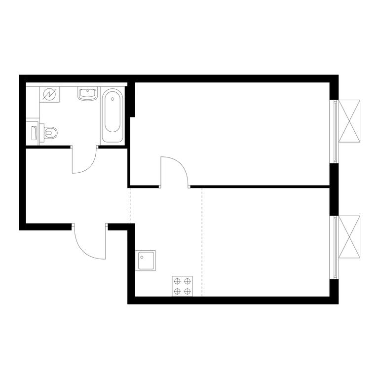 1-BD Apartment Sale, 43.9 sq. m. at Belaya Dacha Park, mikrorayon Parkovy, 1, Kotelniki, Moscow Region, Russia #1 1-BD Apartment Sale, 43.9 sq. m. at Belaya Dacha Park, mikrorayon Parkovy, 1, Kotelniki, Moscow Region, Russia #1