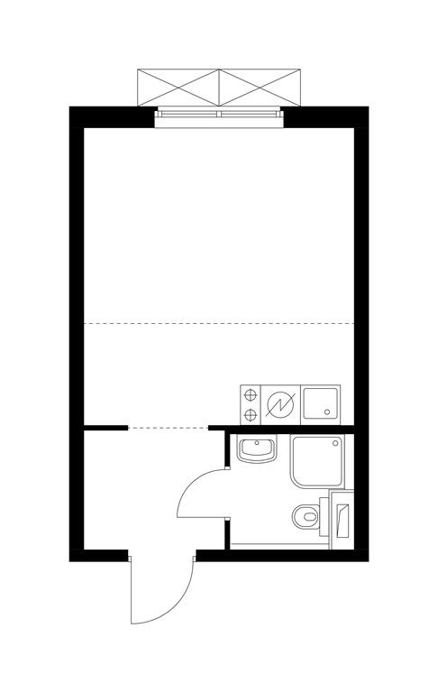 Apartment Sale, 22.9 sq. m. at Pervyi Dubrovskiy, Novoostapovskaya Street, 1с4, Moscow, Russia #1