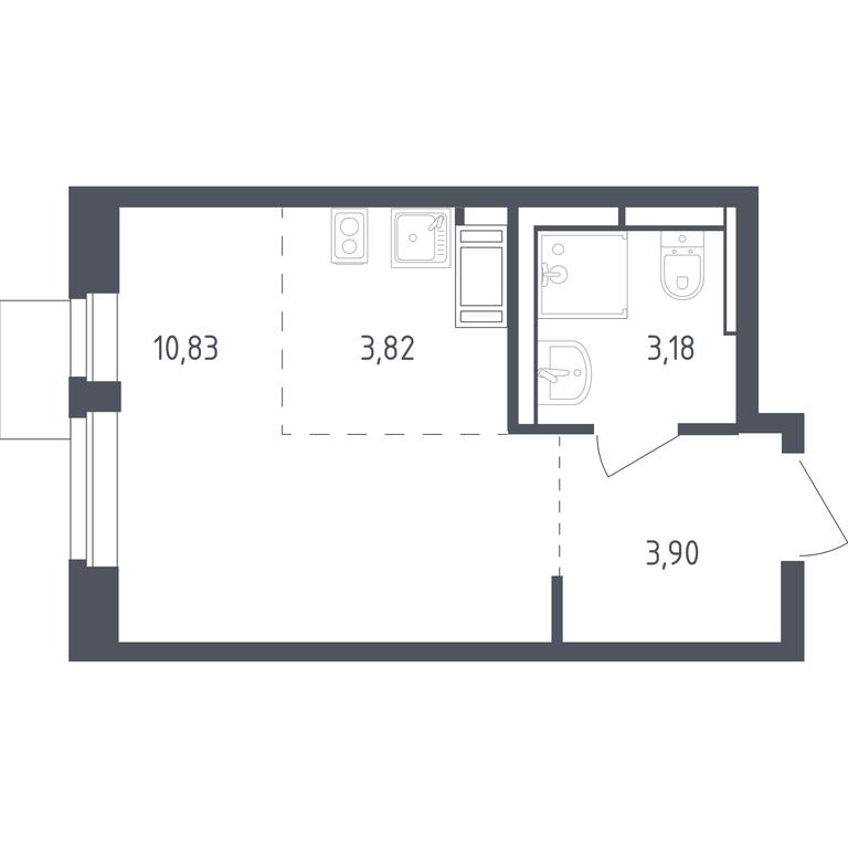 Apartment Sale, 21.8平方米 at Piatnitskie Luga, Pyatnitskoye Highway, 2, derevnya Yurlovo, Solnechnogorsk City District, Moscow Region, Russia #1 Apartment Sale, 21.8平方米 at Piatnitskie Luga, Pyatnitskoye Highway, 2, derevnya Yurlovo, Solnechnogorsk City District, Moscow Region, Russia #1