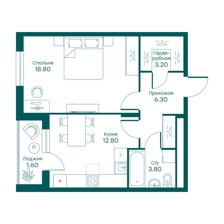 Apartment Sale, 37.5 sq. m. at Ravnovesie, zhiloy kompleks Ravnovesiye, selo Perkhushkovo, Odintsovskiy City District, Moscow Region, Russia #1 Apartment Sale, 37.5 sq. m. at Ravnovesie, zhiloy kompleks Ravnovesiye, selo Perkhushkovo, Odintsovskiy City District, Moscow Region, Russia #1