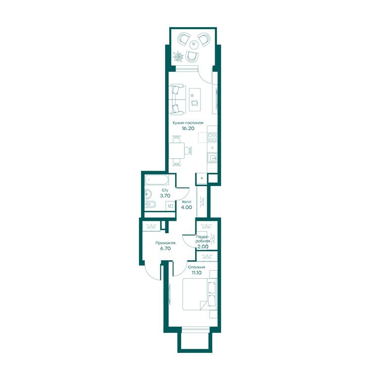 1-BD Apartment Sale, 44.4 sq. m. at Ravnovesie, zhiloy kompleks Ravnovesiye, selo Perkhushkovo, Odintsovskiy City District, Moscow Region, Russia #1 1-BD Apartment Sale, 44.4 sq. m. at Ravnovesie, zhiloy kompleks Ravnovesiye, selo Perkhushkovo, Odintsovskiy City District, Moscow Region, Russia #1