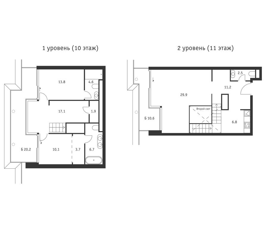 1-BD Apartment Sale, 117.6平方米 at Badaevskiy, Kutuzovsky Avenue, 12с3, Moscow, Russia #1 1-BD Apartment Sale, 117.6平方米 at Badaevskiy, Kutuzovsky Avenue, 12с3, Moscow, Russia #1