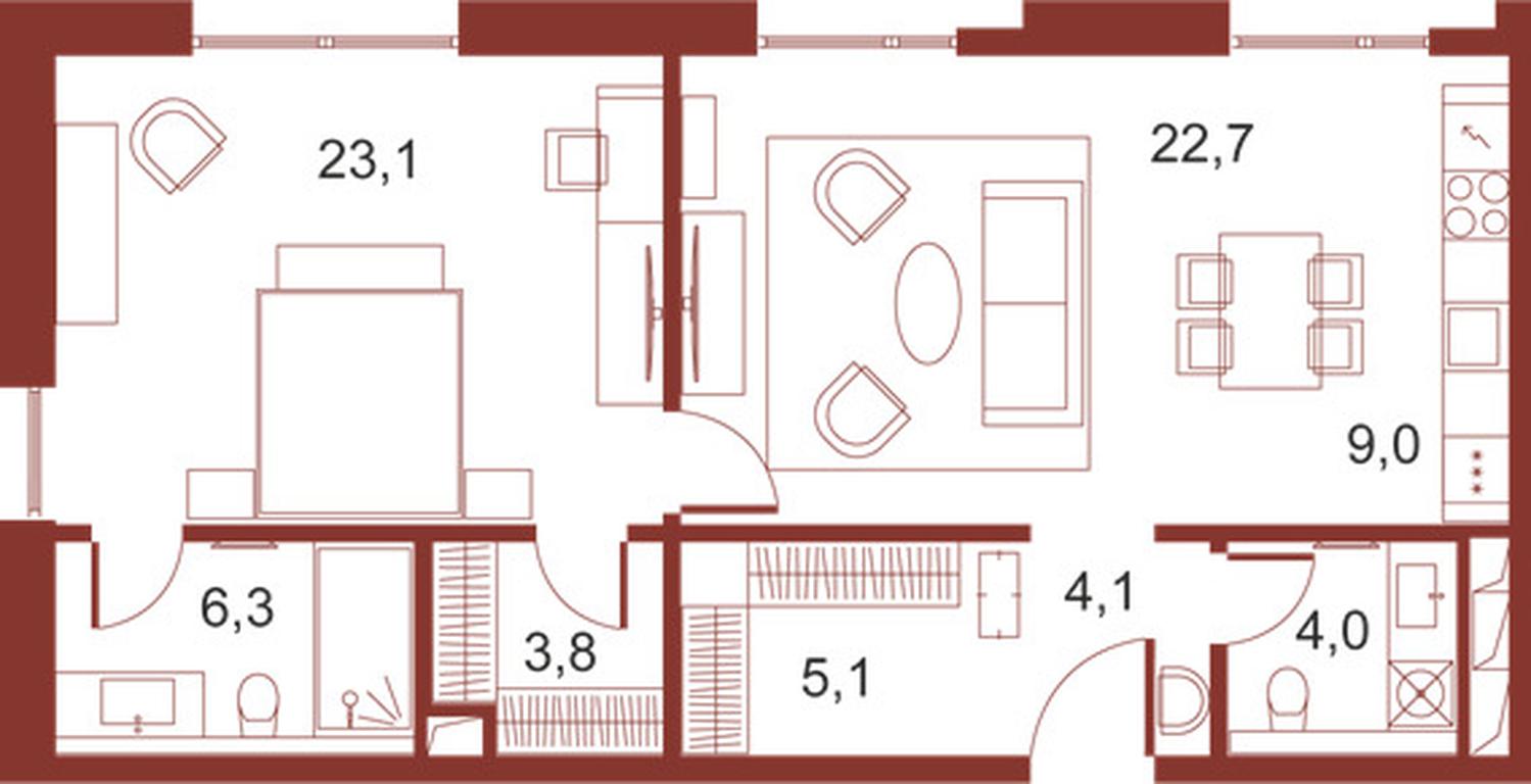 Продажа 1-комн. квартиры, 79,3 м² в ЖК «Сервисные резиденции в клубных особняках «Ильинка 3/8»», улица Ильинка, 3/8с4, Москва, Россия #1 Продажа 1-комн. квартиры, 79,3 м² в ЖК «Сервисные резиденции в клубных особняках «Ильинка 3/8»», улица Ильинка, 3/8с4, Москва, Россия #1