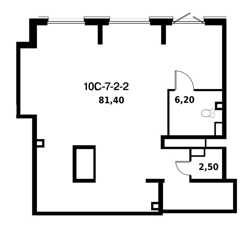 Apartment Sale, 90.1 sq. m. at Alia, Lyotnaya Street, 95Бк2, Moscow, Russia #1