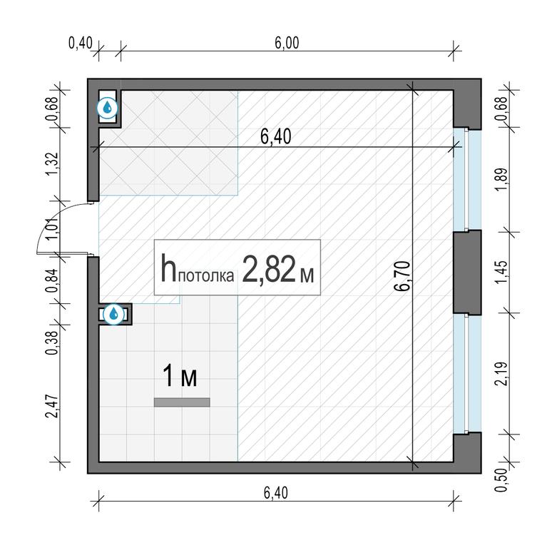 1-BD Apartment Sale, 41.4平方米 at Belyi Grad, Tsentralnaya Street, 1, Mytischi, Moscow Region, Russia #2 1-BD Apartment Sale, 41.4平方米 at Belyi Grad, Tsentralnaya Street, 1, Mytischi, Moscow Region, Russia #2