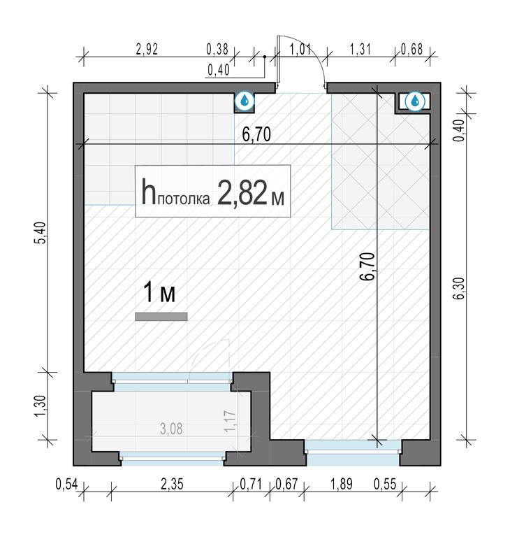 1-BD Apartment Sale, 40.6 sq. m. at Belyi Grad, Tsentralnaya Street, 1, Mytischi, Moscow Region, Russia #2 1-BD Apartment Sale, 40.6 sq. m. at Belyi Grad, Tsentralnaya Street, 1, Mytischi, Moscow Region, Russia #2
