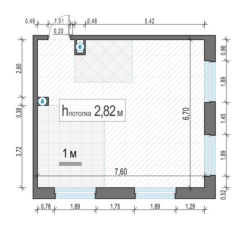 2-BD Apartment Sale, 49.1平方米 at Belyi Grad, Tsentralnaya Street, 1, Mytischi, Moscow Region, Russia #2 2-BD Apartment Sale, 49.1平方米 at Belyi Grad, Tsentralnaya Street, 1, Mytischi, Moscow Region, Russia #2