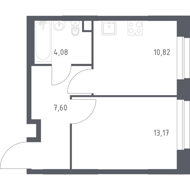 Apartment Sale, 35.67 sq. m. at Eko Bunino, prospekt Kuprina, 34к1, Sosenskoye Settlement, Moscow, Russia #1 Apartment Sale, 35.67 sq. m. at Eko Bunino, prospekt Kuprina, 34к1, Sosenskoye Settlement, Moscow, Russia #1