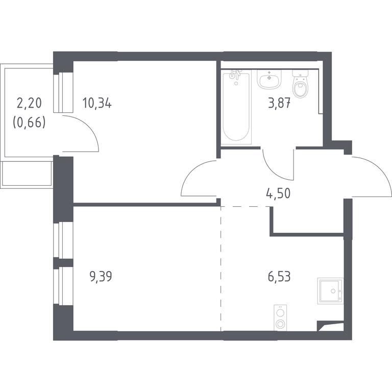 1-BD Apartment Sale, 35.29 sq. m. at Kvartal Saburovo, derevnya Saburovo, 198, Krasnogorsk City District, Moscow Region, Russia #1 1-BD Apartment Sale, 35.29 sq. m. at Kvartal Saburovo, derevnya Saburovo, 198, Krasnogorsk City District, Moscow Region, Russia #1