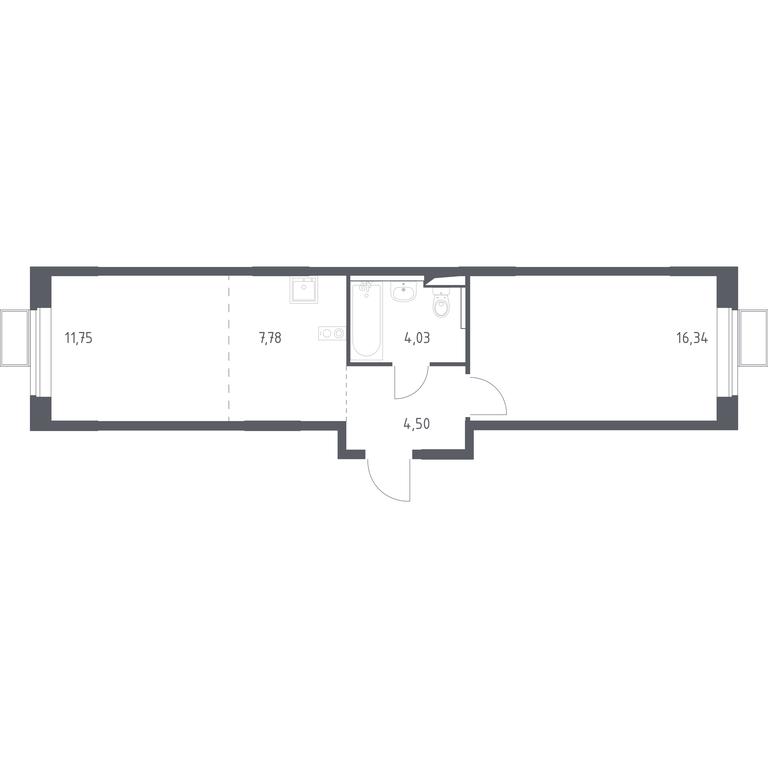 1-BD Apartment Sale, 44.4 sq. m. at Kvartal Saburovo, derevnya Saburovo, 198, Krasnogorsk City District, Moscow Region, Russia #1 1-BD Apartment Sale, 44.4 sq. m. at Kvartal Saburovo, derevnya Saburovo, 198, Krasnogorsk City District, Moscow Region, Russia #1