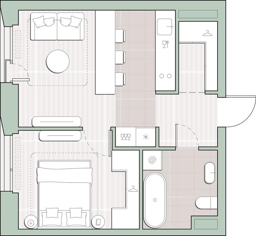 1-BD Apartment Sale, 38.9 sq. m. at Sreda na Lobachevskogo, Ochakovskoye Highway, Moscow, Russia #1 1-BD Apartment Sale, 38.9 sq. m. at Sreda na Lobachevskogo, Ochakovskoye Highway, Moscow, Russia #1