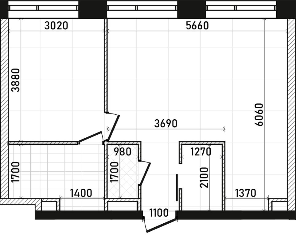 1-BD Apartment Sale, 50.38 sq. m. at Republic, Presnensky Val Street, 27с1, Moscow, Russia #1 1-BD Apartment Sale, 50.38 sq. m. at Republic, Presnensky Val Street, 27с1, Moscow, Russia #1