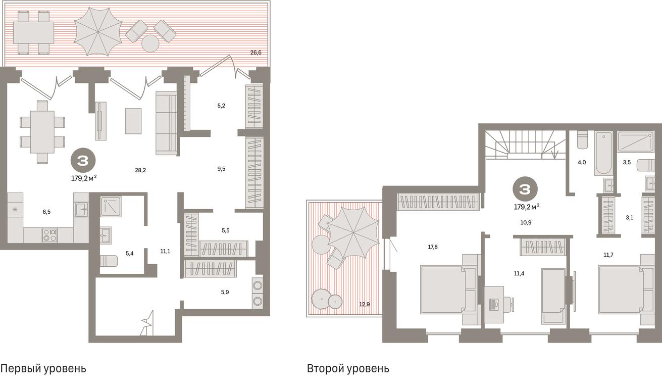 3-BD Apartment Sale, 179.2 sq. m. at Kvartal Metronom, Tagilskaya Street, Moscow, Russia #1 3-BD Apartment Sale, 179.2 sq. m. at Kvartal Metronom, Tagilskaya Street, Moscow, Russia #1