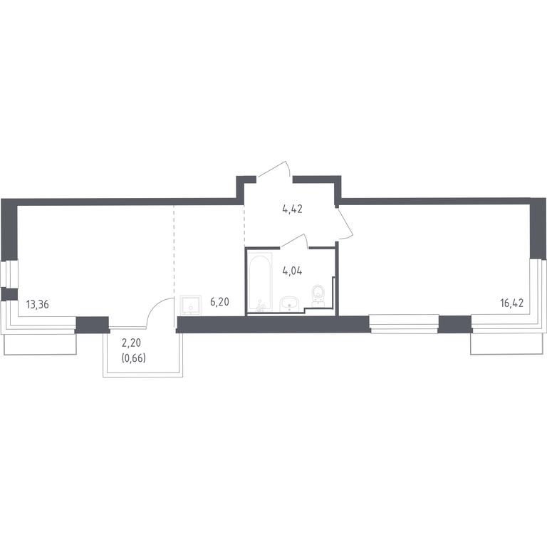 Apartment Sale, 45.1平方米 at Rublevskiy Kvartal, Laykovo Green Quarter, zhiloy kompleks Gorod-sobytiye Laykovo, selo Laykovo, Odintsovskiy City District, Moscow Region, Russia #1 Apartment Sale, 45.1平方米 at Rublevskiy Kvartal, Laykovo Green Quarter, zhiloy kompleks Gorod-sobytiye Laykovo, selo Laykovo, Odintsovskiy City District, Moscow Region, Russia #1