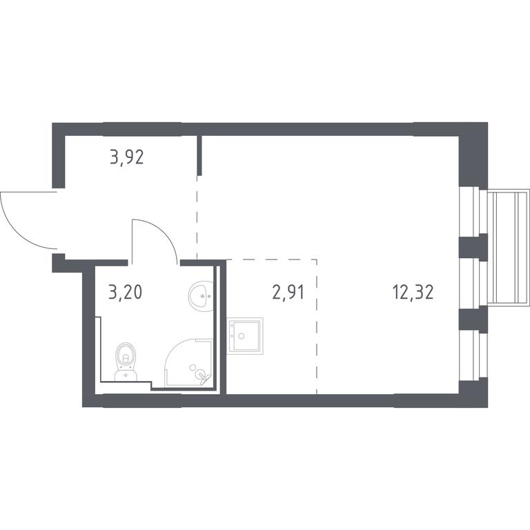 Apartment Sale, 22.35平方米 at Rublevskiy Kvartal, Laykovo Green Quarter, zhiloy kompleks Gorod-sobytiye Laykovo, selo Laykovo, Odintsovskiy City District, Moscow Region, Russia #1 Apartment Sale, 22.35平方米 at Rublevskiy Kvartal, Laykovo Green Quarter, zhiloy kompleks Gorod-sobytiye Laykovo, selo Laykovo, Odintsovskiy City District, Moscow Region, Russia #1