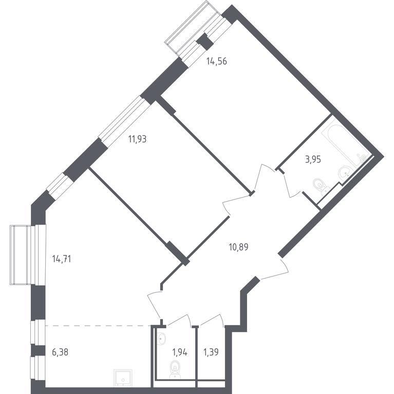 1-BD Apartment Sale, 65.75 sq. m. at Rublevskiy Kvartal, Laykovo Green Quarter, zhiloy kompleks Gorod-sobytiye Laykovo, selo Laykovo, Odintsovskiy City District, Moscow Region, Russia #1 1-BD Apartment Sale, 65.75 sq. m. at Rublevskiy Kvartal, Laykovo Green Quarter, zhiloy kompleks Gorod-sobytiye Laykovo, selo Laykovo, Odintsovskiy City District, Moscow Region, Russia #1