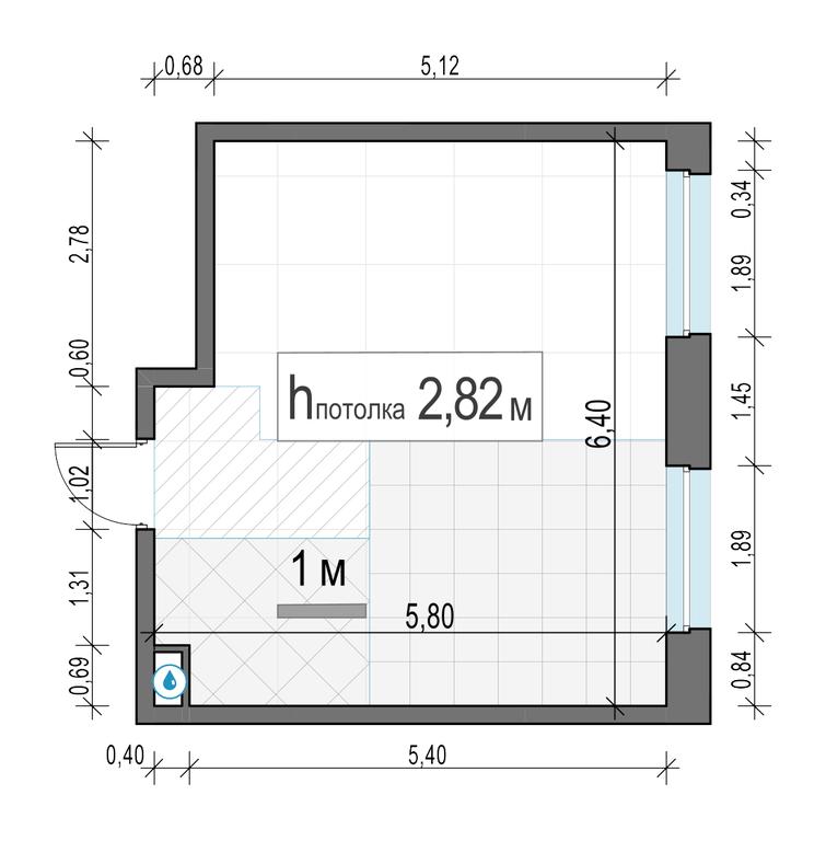 1-BD Apartment Sale, 34平方米 at Belyi Grad, Tsentralnaya Street, 1, Mytischi, Moscow Region, Russia #2 1-BD Apartment Sale, 34平方米 at Belyi Grad, Tsentralnaya Street, 1, Mytischi, Moscow Region, Russia #2