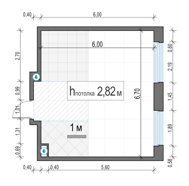1-BD Apartment Sale, 39.7平方米 at Belyi Grad, Tsentralnaya Street, 1, Mytischi, Moscow Region, Russia #2 1-BD Apartment Sale, 39.7平方米 at Belyi Grad, Tsentralnaya Street, 1, Mytischi, Moscow Region, Russia #2