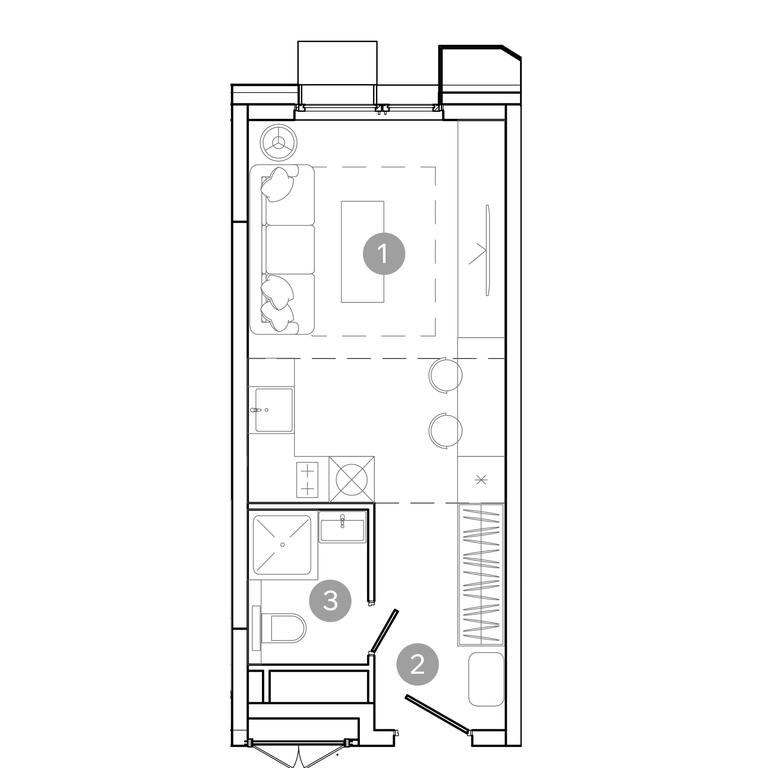 Apartment Sale, 24平方米 at UNO.Sokolinaya Gora, 8th Sokolinoy Gory Street, 26, Moscow, Russia #2 Apartment Sale, 24平方米 at UNO.Sokolinaya Gora, 8th Sokolinoy Gory Street, 26, Moscow, Russia #2