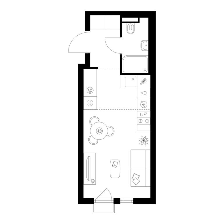 Продажа квартиры, 24 м² в ЖК «Ильинские луга», Заповедная улица, 1, посёлок Ильинское-Усово, городской округ Красногорск, Московская область, Россия #1 Продажа квартиры, 24 м² в ЖК «Ильинские луга», Заповедная улица, 1, посёлок Ильинское-Усово, городской округ Красногорск, Московская область, Россия #1