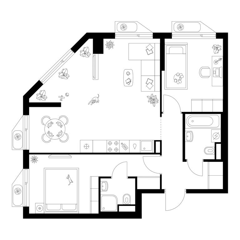 Продажа 2-комн. квартиры, 63,5 м² в ЖК «Алтуфьевское 53», Алтуфьевское шоссе, 53с11, Москва, Россия #1 Продажа 2-комн. квартиры, 63,5 м² в ЖК «Алтуфьевское 53», Алтуфьевское шоссе, 53с11, Москва, Россия #1